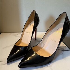 Christian Louboutin Glossy Black Stiletto Heels EU 41 (11)
